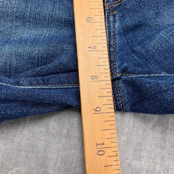 Mavi Jeans Women 31Wx31L Blue Emma Slim Boyfriend Whisker Low Stretch Skinny - Picture 9 of 14